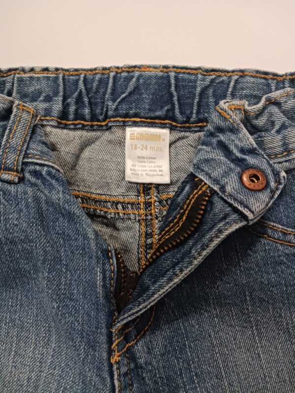 BOYS SIZE 18-24 MONTH GYMBOREE JEANS - Image 2