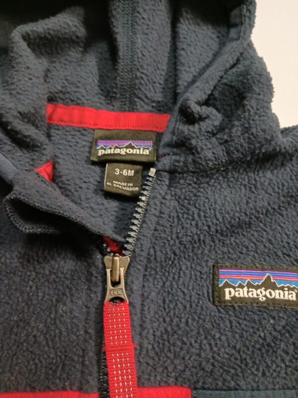 PATAGONIA FLEECE ZIPPER JACKET. SZ 3-6 Months - Image 2