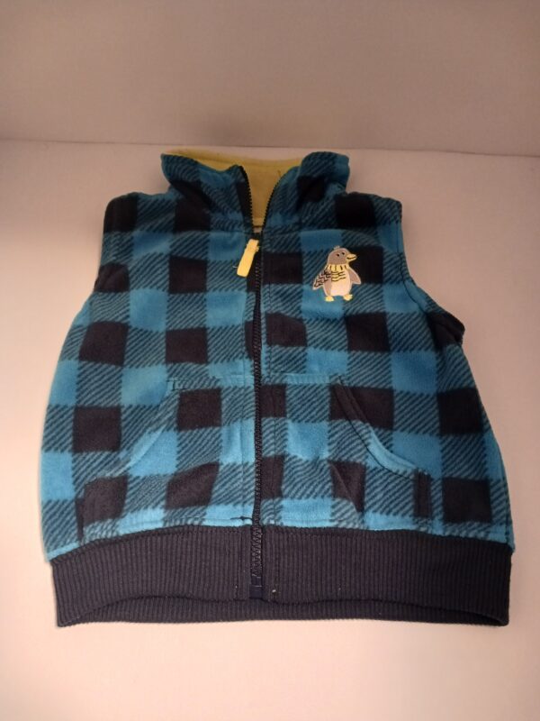 CARTER'S 12 MONTH FLEECE VESTS (SET OF 4) - Image 3