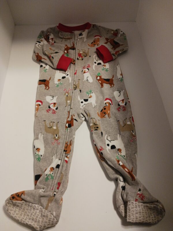 CARTER'S 18 MONTH FLEECE CHRISTMAS PAJAMAS - Image 2