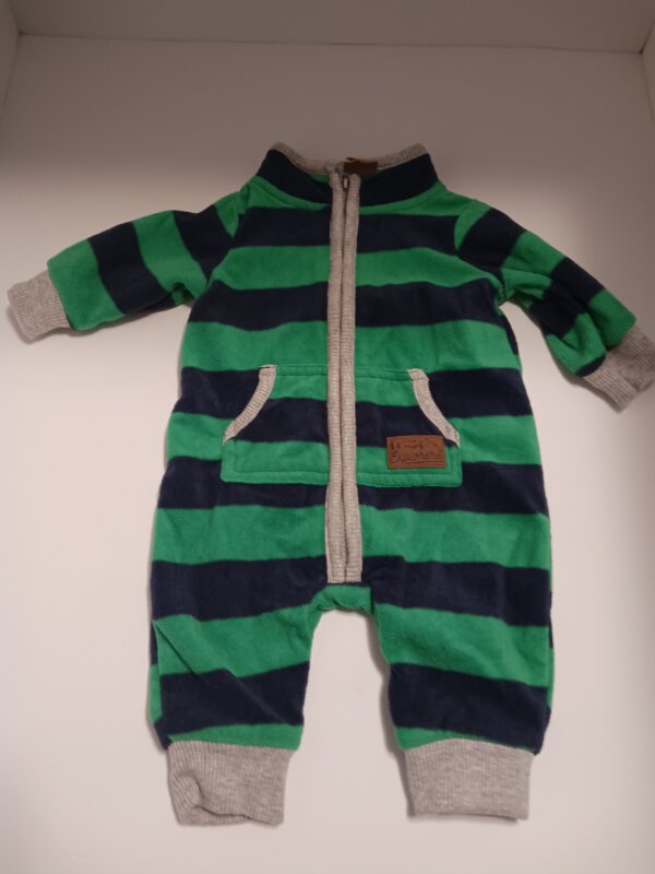 NEW BORN FLEECE ZIPPER JUMPER