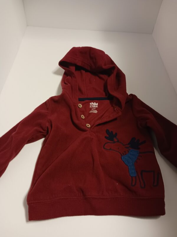 CHILD OF MINE SZ 18 MONTHS FLEECE HOODIE