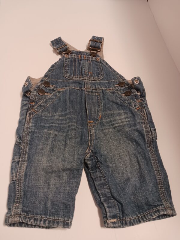 BABY GAP LINED JEAN OVERALLS